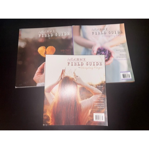 (3) BELLA GRACE FIELD GUIDE Issues Magazine Lot ISSUES  7,8,10 - Picture 2 of 6